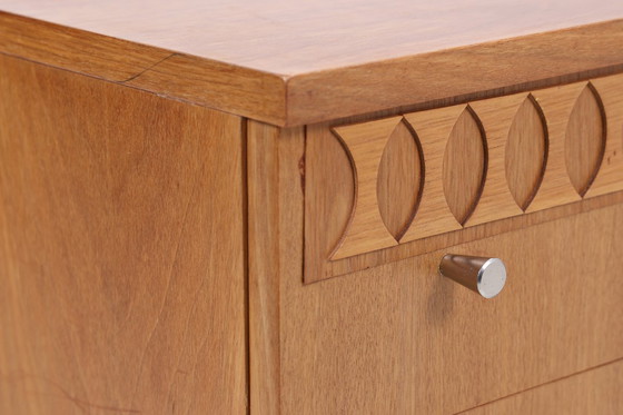 Image 1 of Vintage Sideboard années 60 | Mid Century TV Board avec tiroirs & compartiments Rétro Bois Rangement #04-53