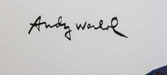 Image 1 of 1986 Carnegie Museum of Art Dopo Andy Warhol "Madre e figlio" litografia
