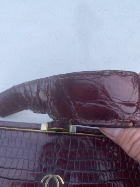 Cartier Klassische Handtasche 50s Hochwertiges Leder – Henkeltaschen, Leather (photo 3 of 7)