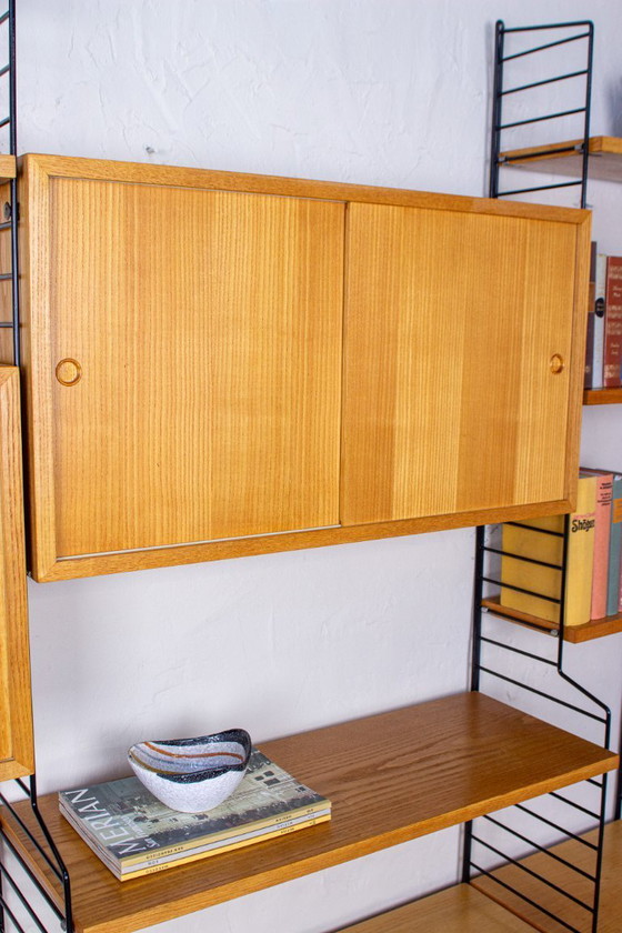 Image 1 of Mensola originale String Shelf Nisse Vintage Ash, credenza/altare