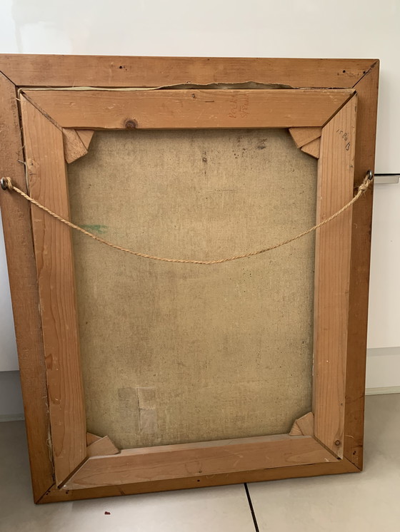 Image 1 of Olieverf schilderij 