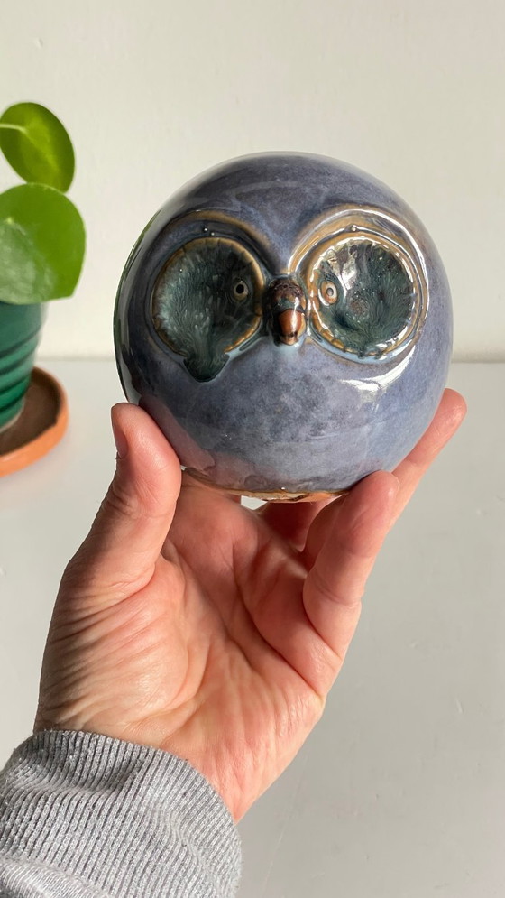 Image 1 of Vintage Handmade Ceramic Owl