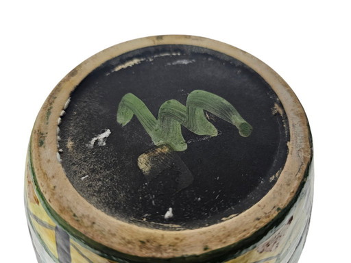 Marei Keramik – Fat Lava – Westdeutschland – Blumentopf – mehrfarbig – 70er Jahre