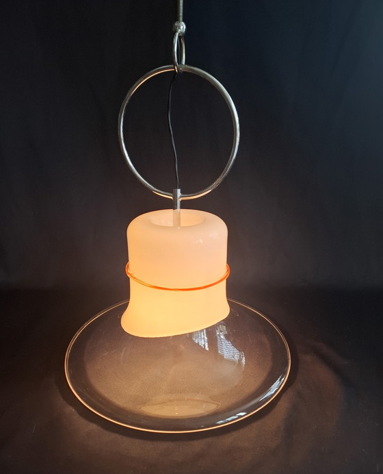Image 1 of Vintage Leucos Murano Pendant Lamp