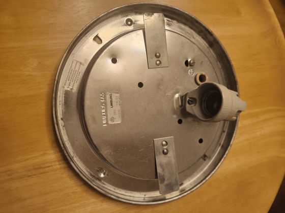 Image 1 of Limburg plaffonnairre Amber glas