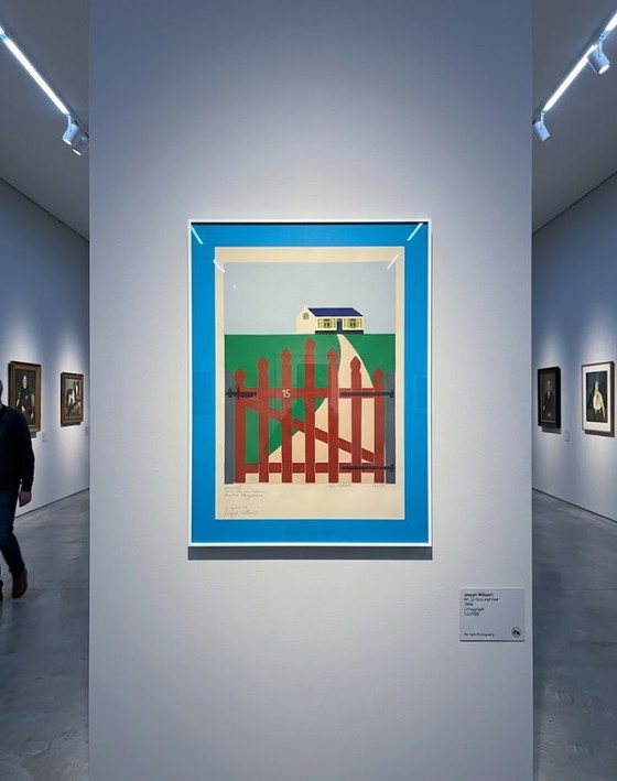 Joseph Willaert - Clôture Rouge avec Petite Maison en Arrière-plan - 1988 – Lithographies et sérigraphies (photo 6 of 6)
