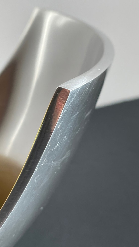 Image 1 of COUPE à Fruits Métal Poli VINTAGE