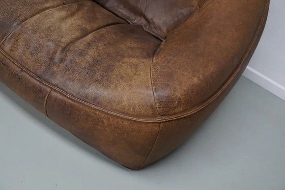 Image 1 of Divano Gerard van den Berg Ringo in pelle vintage, anni '70
