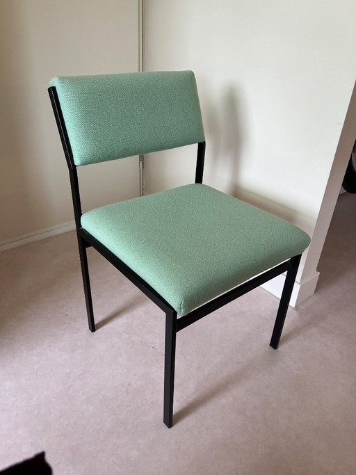 Sedie da pranzo Pastoe SM07 4 pezzi Cees Braakman – eetkamerstoelen, Metal, Textile (photo 2 of 11)