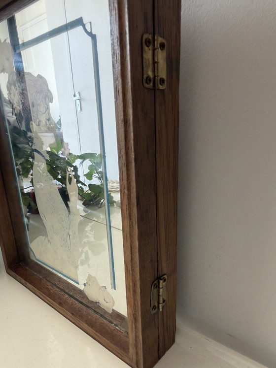 Image 1 of Art Nouveau key cabinet