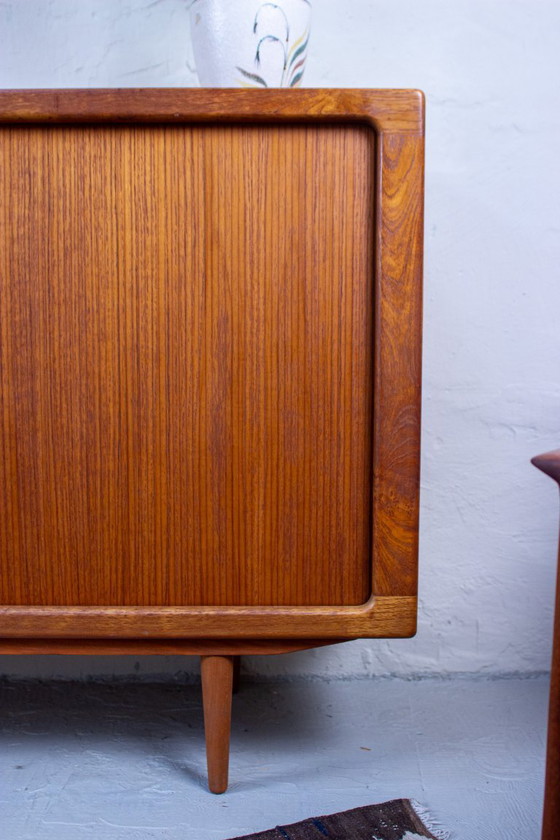 Image 1 of Vintage teak sideboard chest of drawers Danish Silkeborg Mid Century 60s
