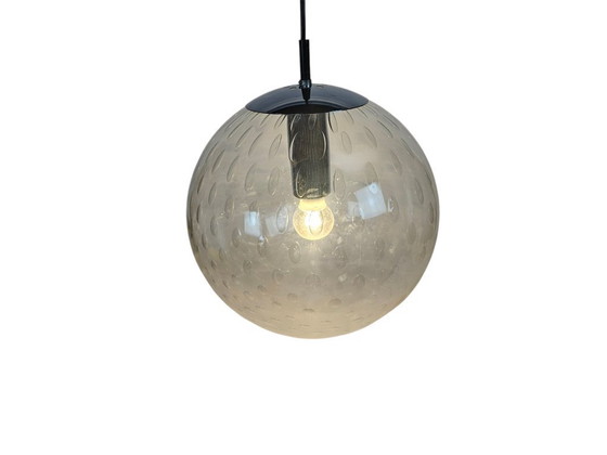 Image 1 of Raak Amsterdam – Modell B1-53 – Glas mit eingearbeiteten Luftblasen – Amsterdam – 70er Jahre