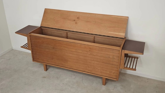 Storage chest for blankets or toys bar by Dyha Czech Republic 60, Storage cabinet, Wood, Mid Century Modern (photo 14 of 40)