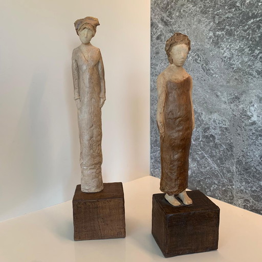 Sculptures minimalistes de style Chaffart