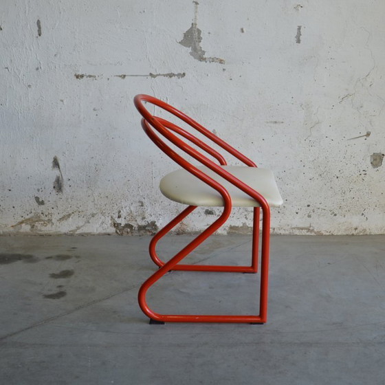 Image 1 of 4 chaises tubulaires