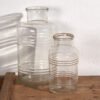 Fiaschette trasparenti antiche (c.1920). Set di 2 pezzi #55 – Bicchieri e caraffe, Glass (photo 9 of 16)