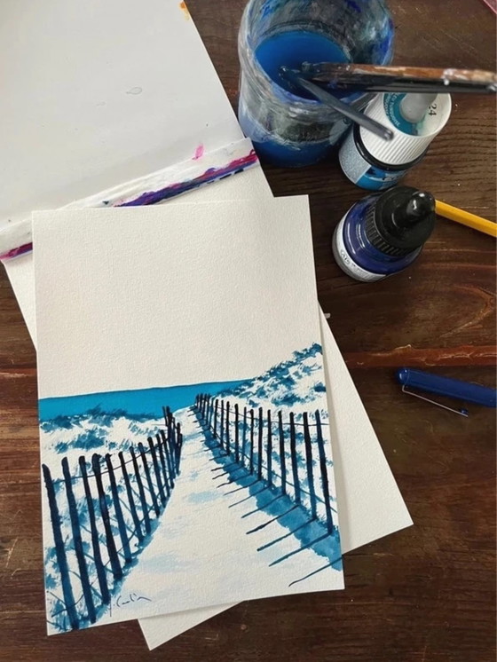 Image 1 of Artist's sketch 21x15cm