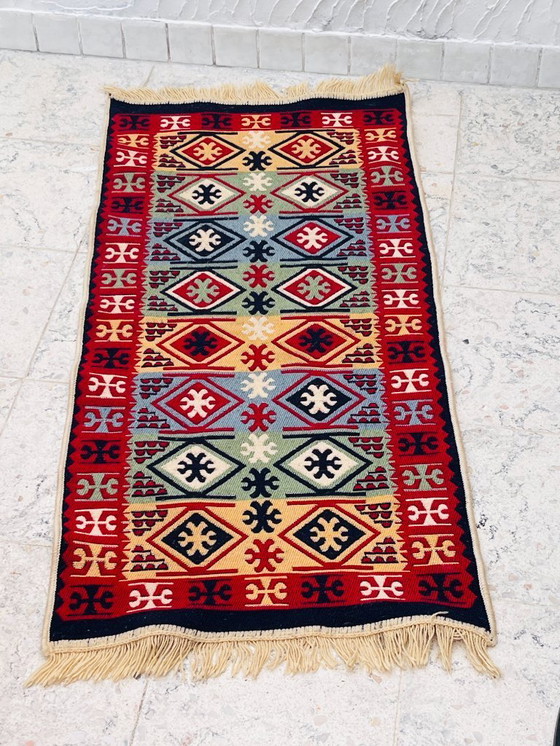 Image 1 of Reversible vintage rug
