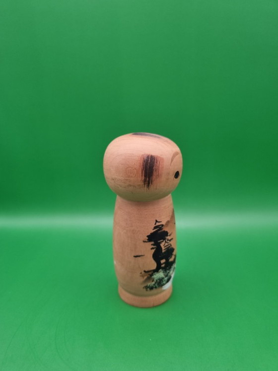Beautiful Japanese Sōsaku Kokeshi – Decorative Objects, Wood (photo 2 of 5)