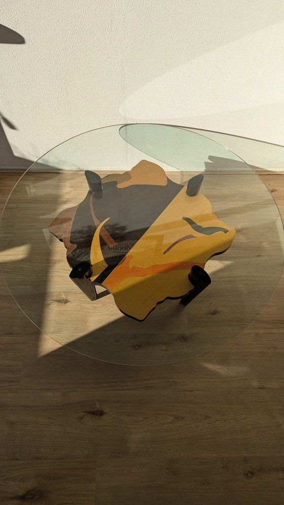 Image 1 of Mesa de centro Carlo Malnati estilo Memphis