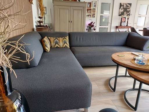 Leolux Ecksofa anthrazit