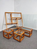 Tavolino componibile Roche Bobois anni '80