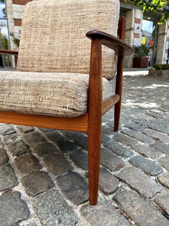 Image 1 of Coppia di poltrone, di Grete Jalk, per France & Son, Danimarca, anni '60