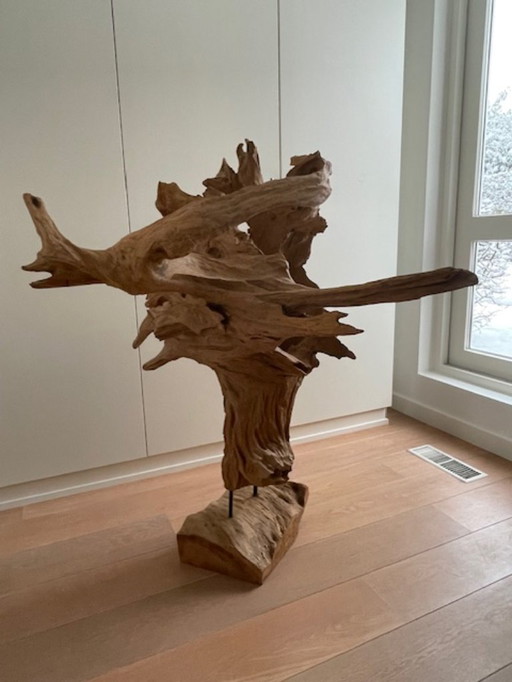 Holzskulptur