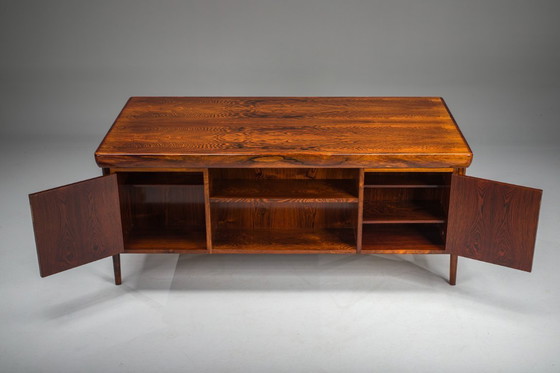 Image 1 of Moderner dänischer Chefschreibtisch Palisander von Ib Kofod Larsen für Faarup Møbelfabrik, 1960