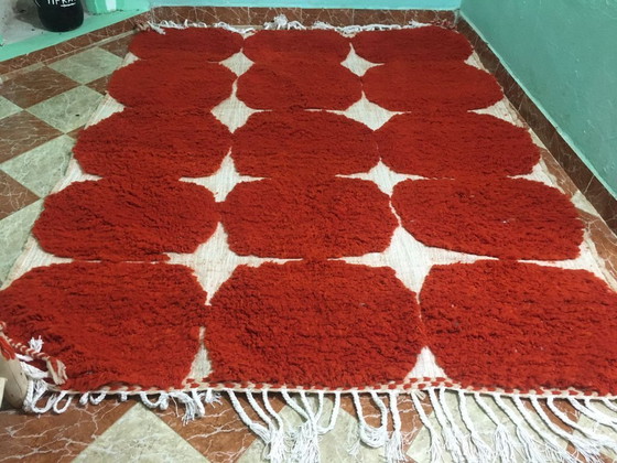 Image 1 of Alfombra marroquí artesanal de 250 cm x 200 cm.