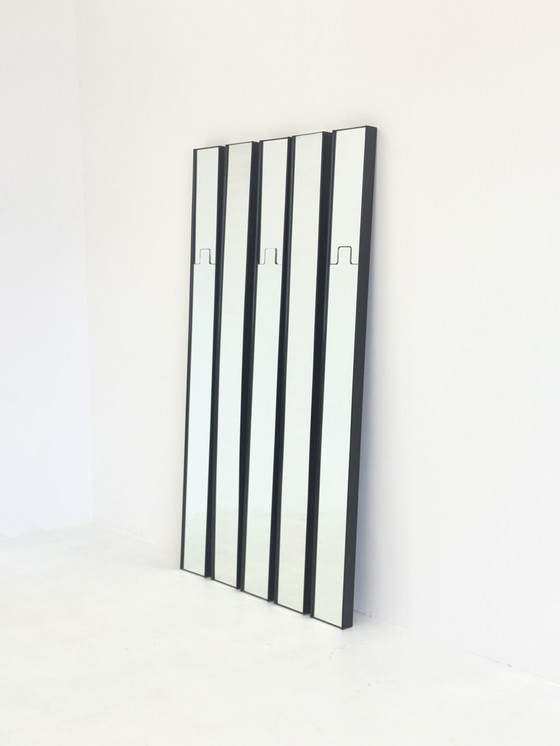 Image 1 of Set of 5 Gronda mirrors by Luciano Bertoncini for Elco