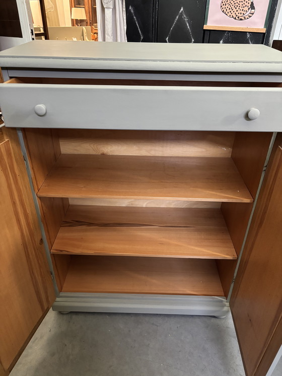 Image 1 of Vintage Brocante meidenkast 