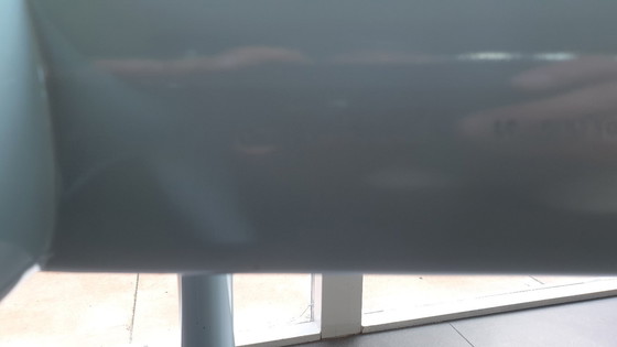 Image 1 of Tavolo da pranzo in vetro base in metallo Cassina LC 6 Le Corbusier