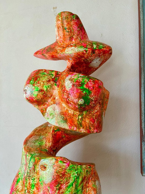 Torso Colorato – Sculture, Legno (photo 3 of 9)