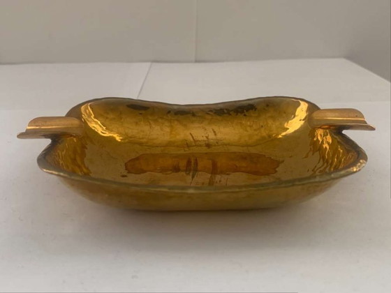 Image 1 of Posacenere Art Déco, modello 10 A, Karl Bayer, Monaco di Baviera, Art Nouveau, ottone