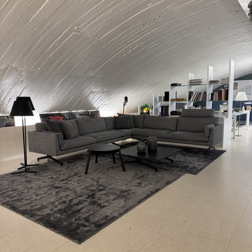 Canapé d'angle Indera Fauve