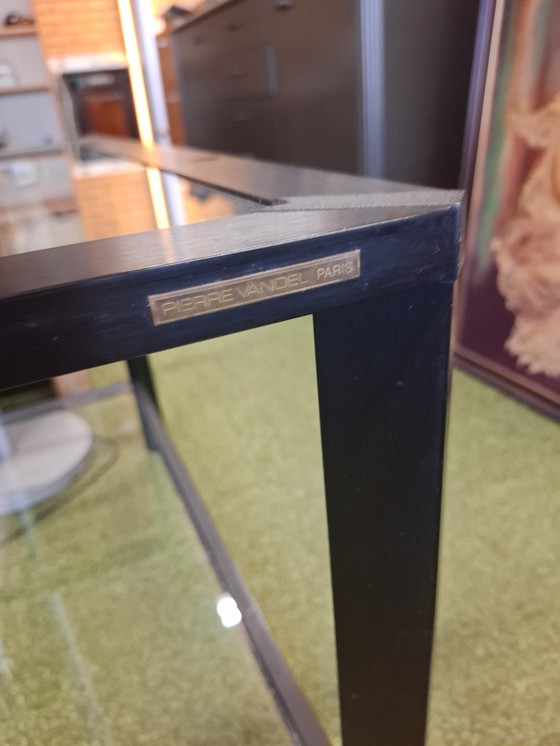 Image 1 of Pierre Vandell Paris | Table basse style Memphis | Noir avec verre