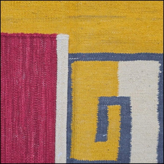 Tapiz tejido a mano Taureau V de Le Corbusier | Arte textil moderno (118 × 79 pulgadas) – Alfombras, Wool (photo 9 of 10)