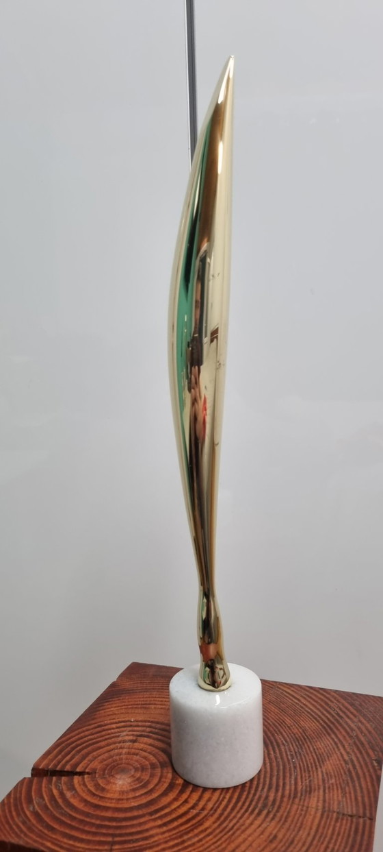Image 1 of Wunderschöne Skulptur, inspiriert von Constantin Brancusi