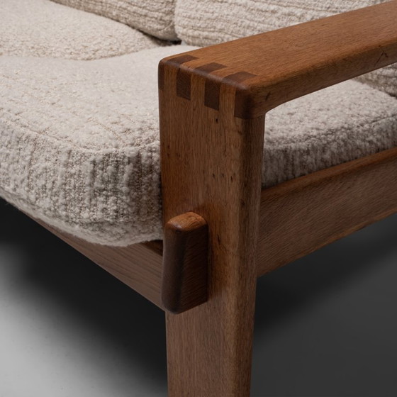‘Bonanza’ 2-zitsbank van Esko Pajamies voor Asko, Finland, jaren 60 – 2 zitsbanken, Wood, Wool (photo 6 of 13)