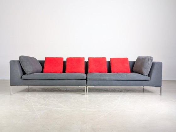 Image 1 of 2x Original B&B Italia Recamiere Charles Sofa Design Couch