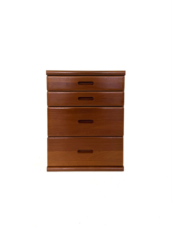 Image 1 of Vintage teakhouten ladekast, Dyrlund ‘80