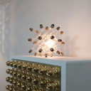 "Spare" design JAN PAUL /lampada realizzata con 26 lampadine