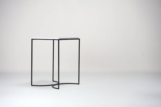 Image 1 of NaiveE carrara marble side table