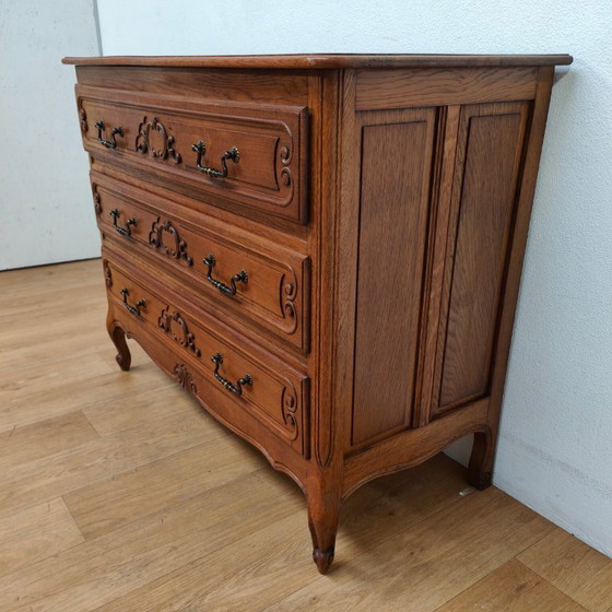 Image 1 of Cassettiera vintage Queen Ann, comò, credenza, mobili da bagno