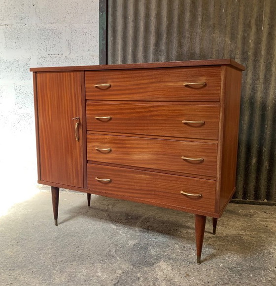 Image 1 of Scandinavisch dressoir uit de jaren 70