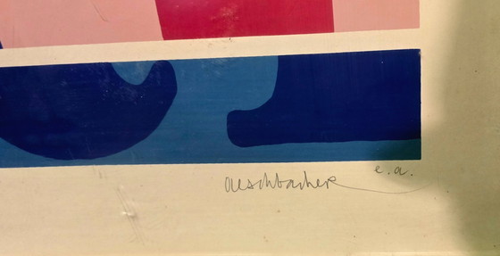Image 1 of Arthur Aeschbacher (1923–2020) - Litografía original, prueba de artista firmada, circa 1980