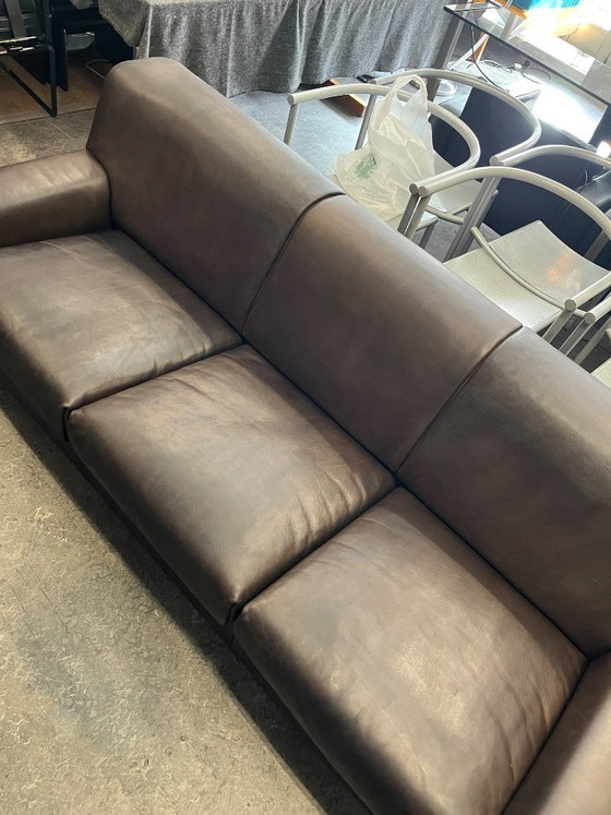 Image 1 of De Sede DS42 3 seater leather sofa