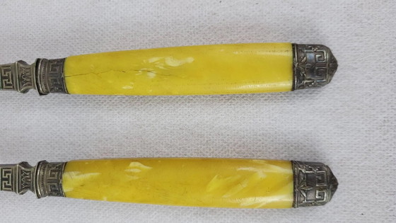 Art Deco salad servers – Cutlery Sets (photo 5 of 8)