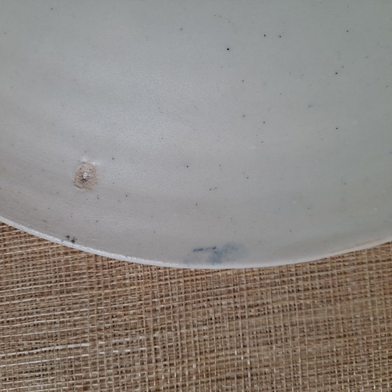 Coppia di grandi piatti da parete in ceramica spagnola fatti a mano – 33,5 cm. – Decorazioni murali (photo 9 of 10)